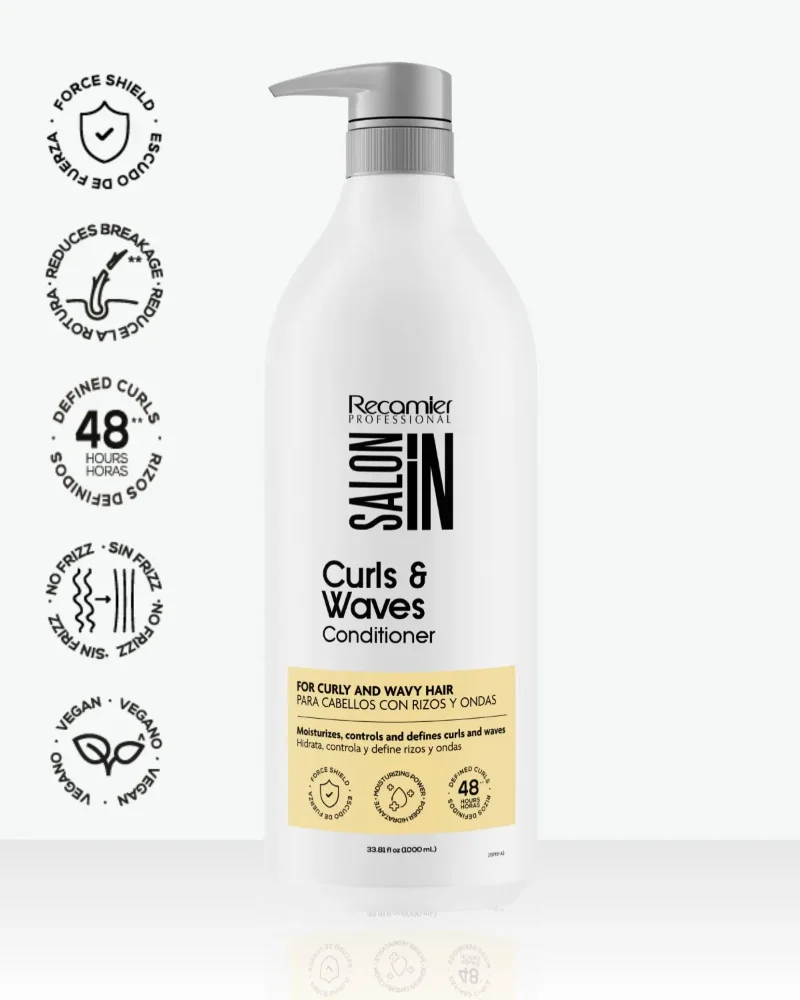 RECAMIER SALON IN CURLS & WAVES CONDITIONER (1000 ML)