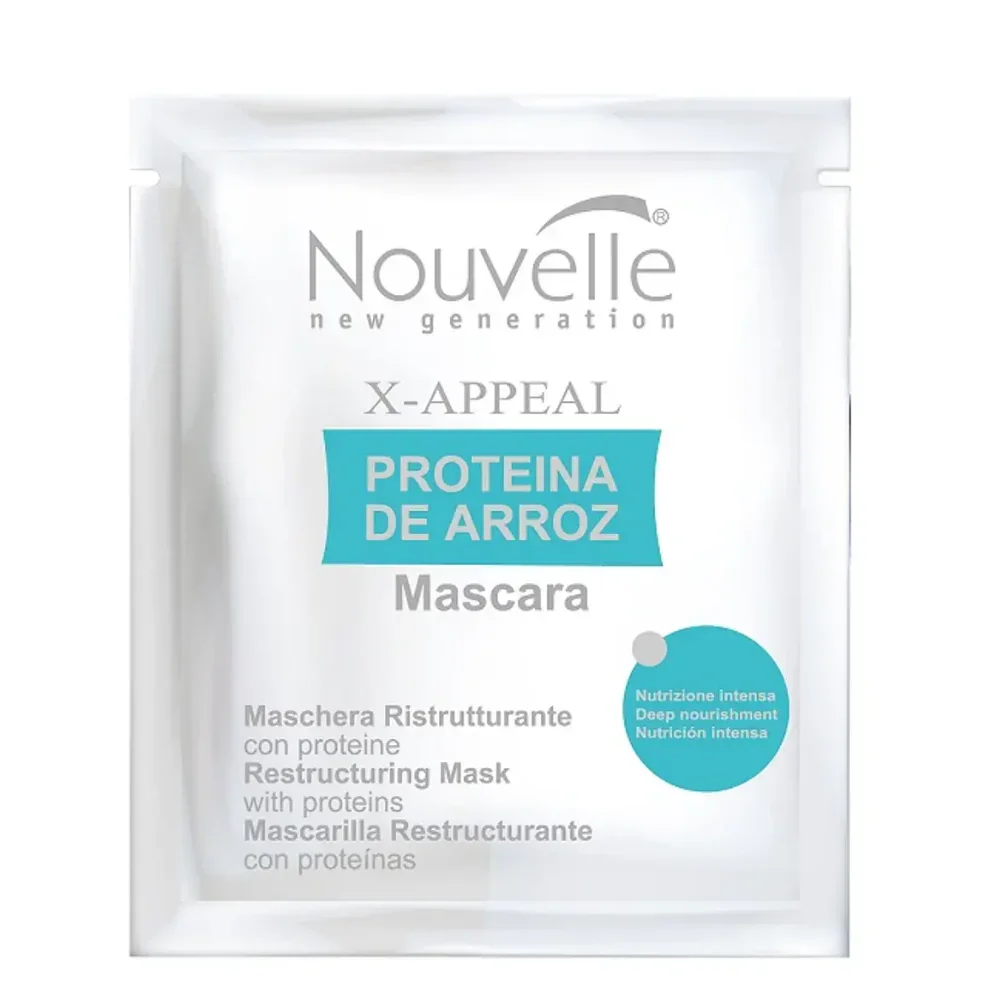 MASCARILLA REESTRUCTURANTE PROTEÍNA DE ARROZ NOUVELLE X-APPEAL (50 ML)