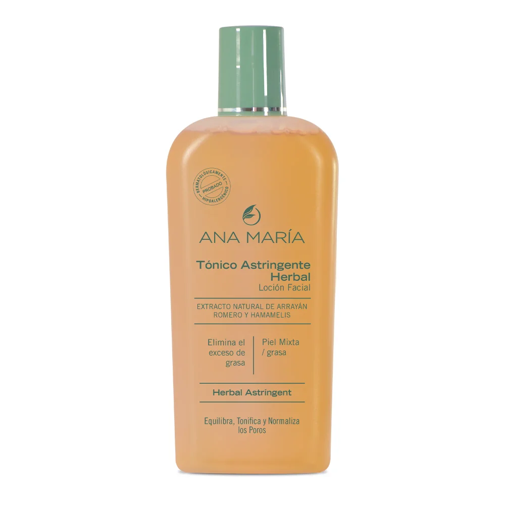 TÓNICO ASTRINGENTE HERBAL LOCIÓN FACIAL ANA MARÍA 180 ML