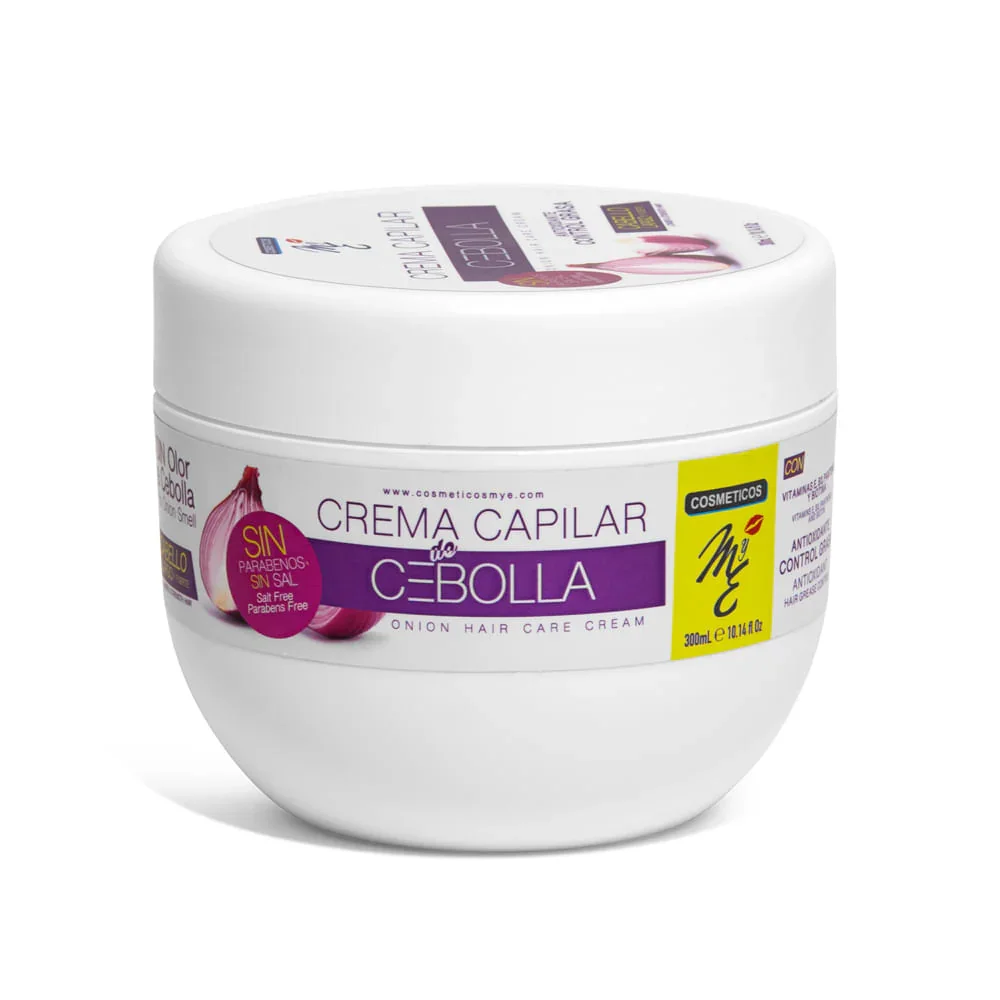 CREMA CAPILAR DE CEBOLLA SIN SAL MYE X300ML