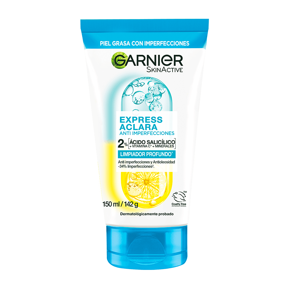 GARNIER EXPRESS ACLARA LIMPIADOR PROFUNDO 150M