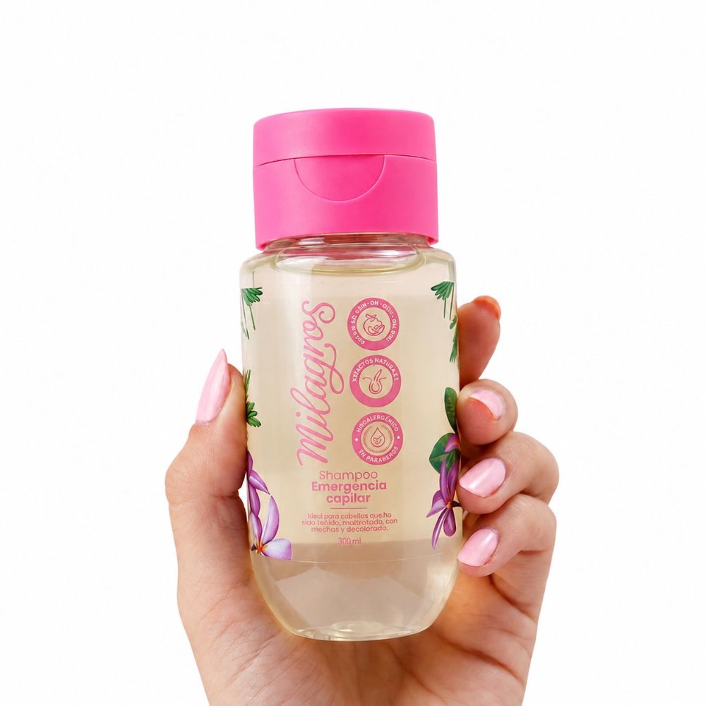 SHAMPOO EMERGENCIA CAPILAR MILAGROS 300 ML