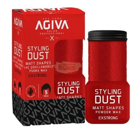 AGIVA POLVO DE PEINADO STYLING DUST MATT SHAPES EXSTRONG RED (15 G)