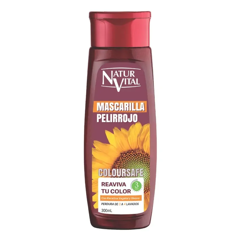 MASCARILLA PELIRROJO NATURALEZA Y VIDA X 300ML