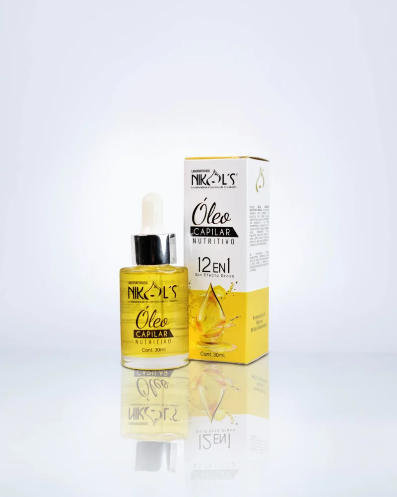 NIKOL'S ÓLEO CAPILAR NUTRITIVO 12 EN 1x30 ML