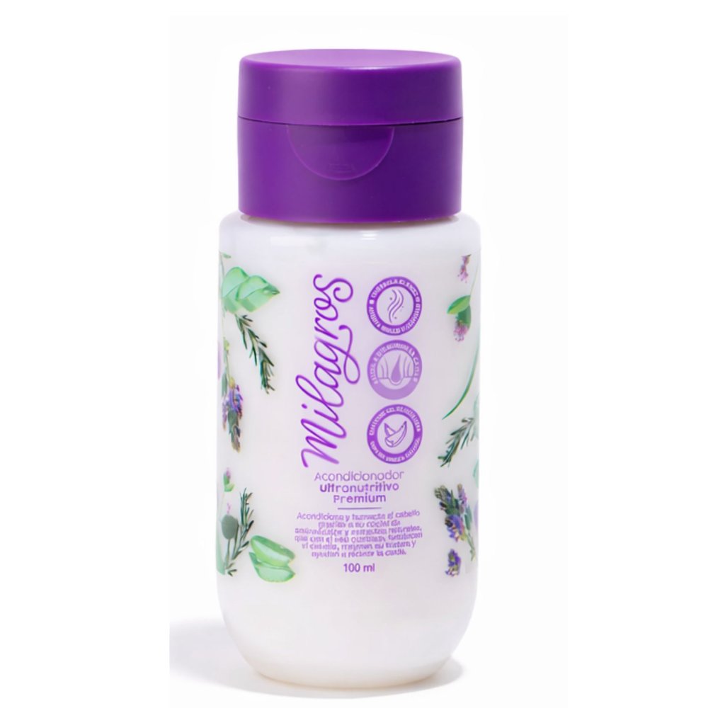ACONDICIONADOR ULTRANUTRITIVO PREMIUM MILAGROS 100 ML