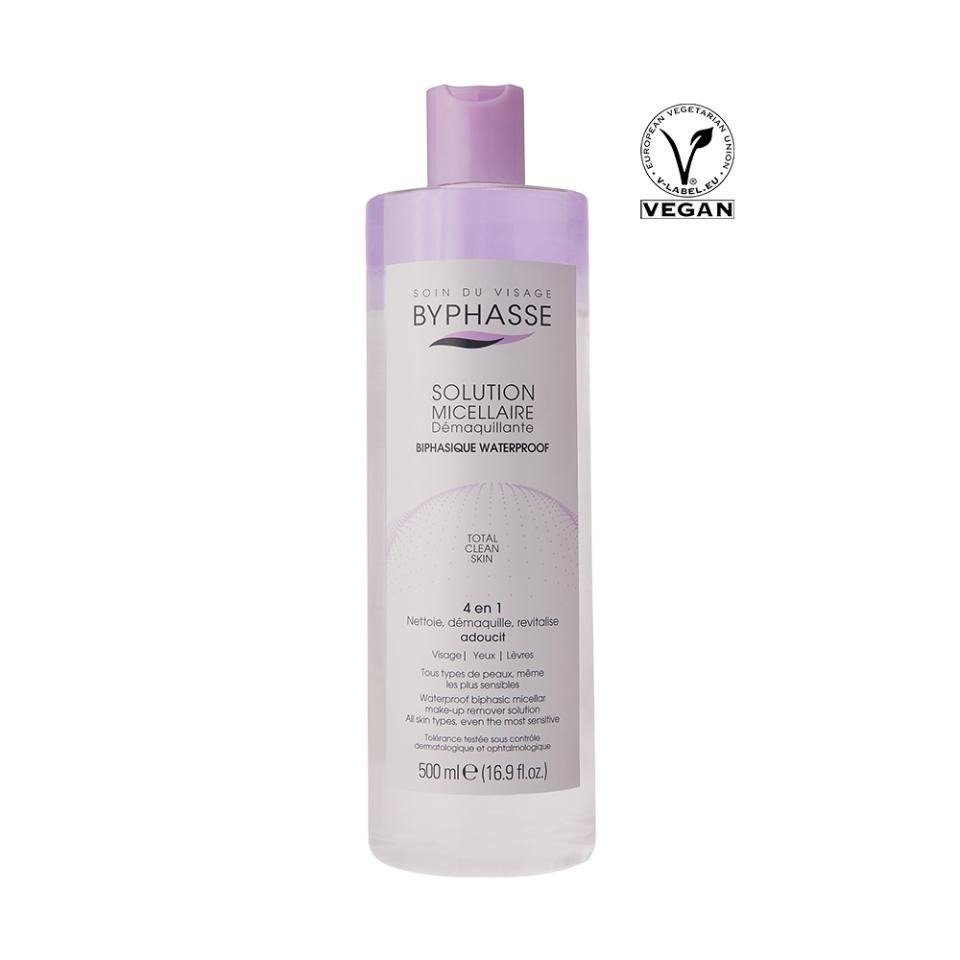 BYPHASSE SOLUTION MICELLAIRE BIPHASIQUE WATERPROOF 500ML