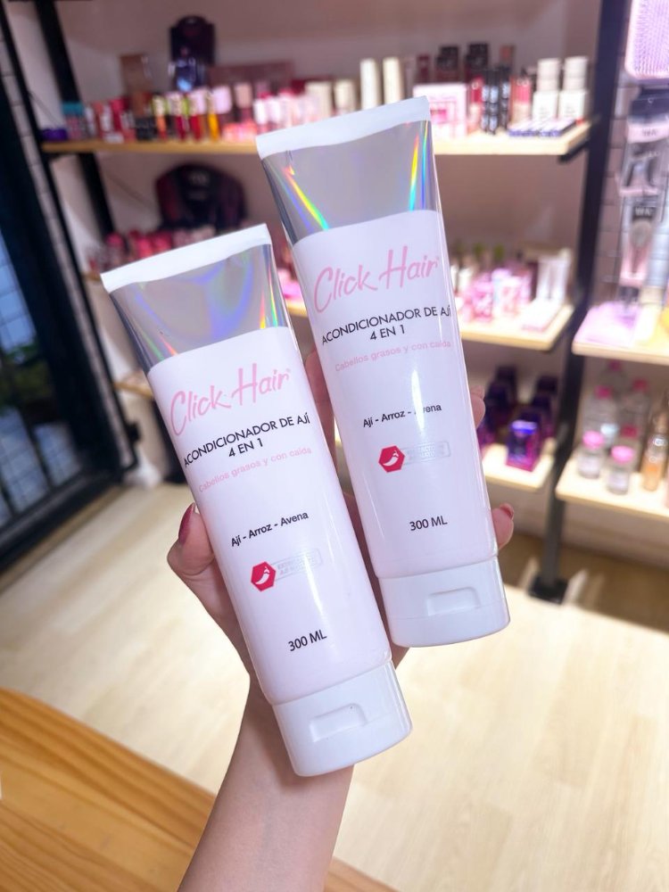 ACONDICIONADOR DE AJÍ 4 EN 1 CLICK HAIR 300 ML