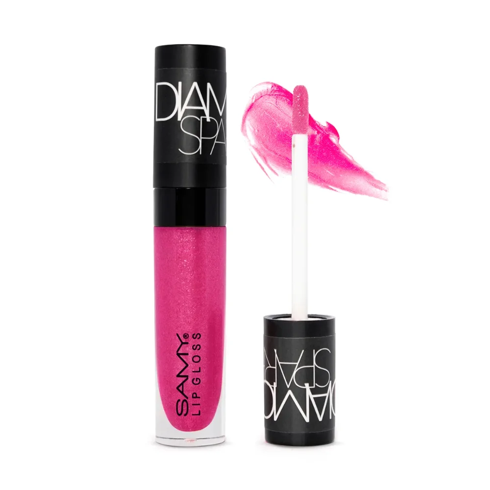 SAMY DIAMOND SPARK LIP GLOSS TONO 05 FUCSIA BRILLANTE