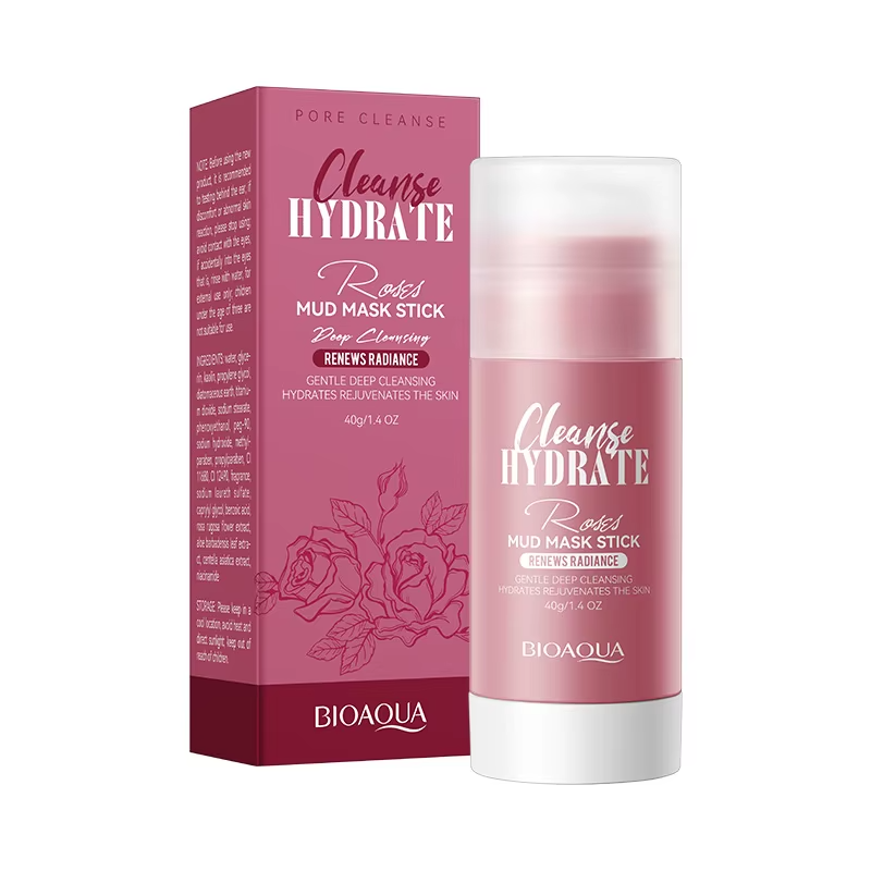 BIOAQUA CLEANSE HYDRATE ROSES MUD MASK STICK