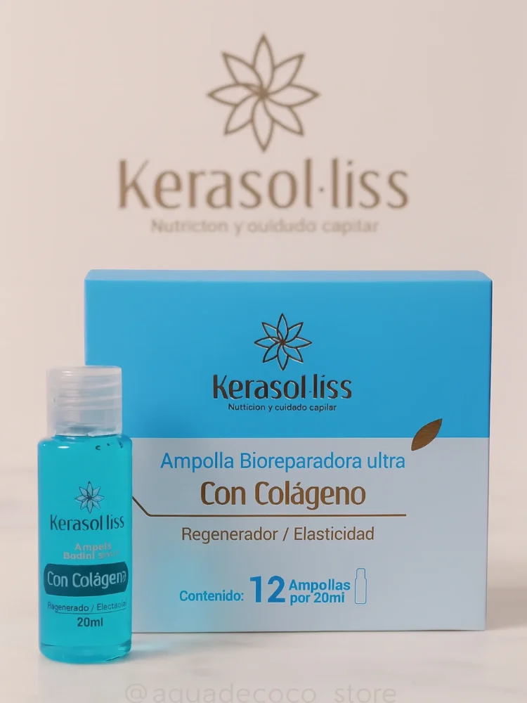 KERASOL·LISS AMPOLLA BIOREPARADORA ULTRA CON COLÁGENO 20 ML