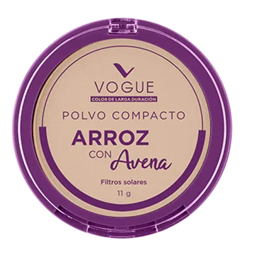VOGUE POLVO COMPACTO ARROZ CON AVENA 11 G