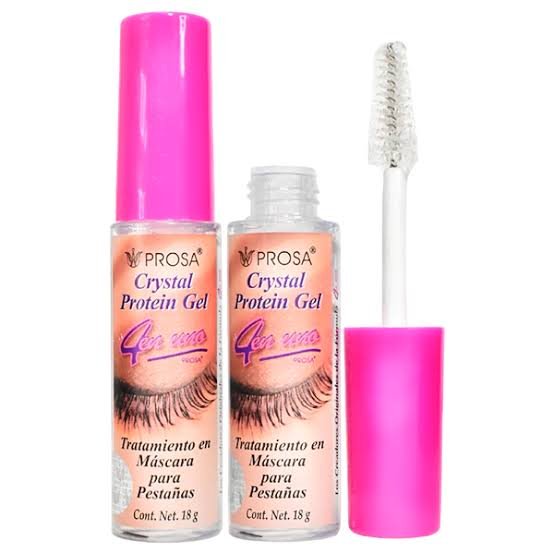 MÁSCARA GEL TRANSPARENTE PROSA CRYSTAL PROTEIN X 18 G