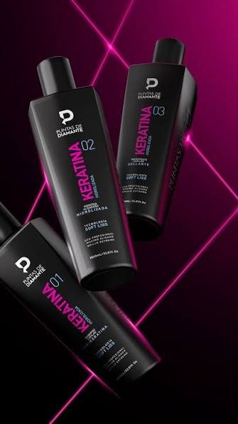 PUNTAS DE DIAMANTE KIT KERATINA HIDROLIZADA 1000 ML