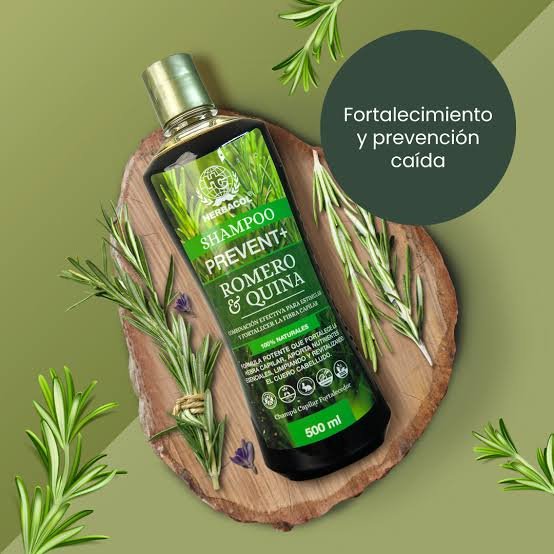 HERBACOL SHAMPOO PREVENT+ ROMERO & QUINA 500 ML