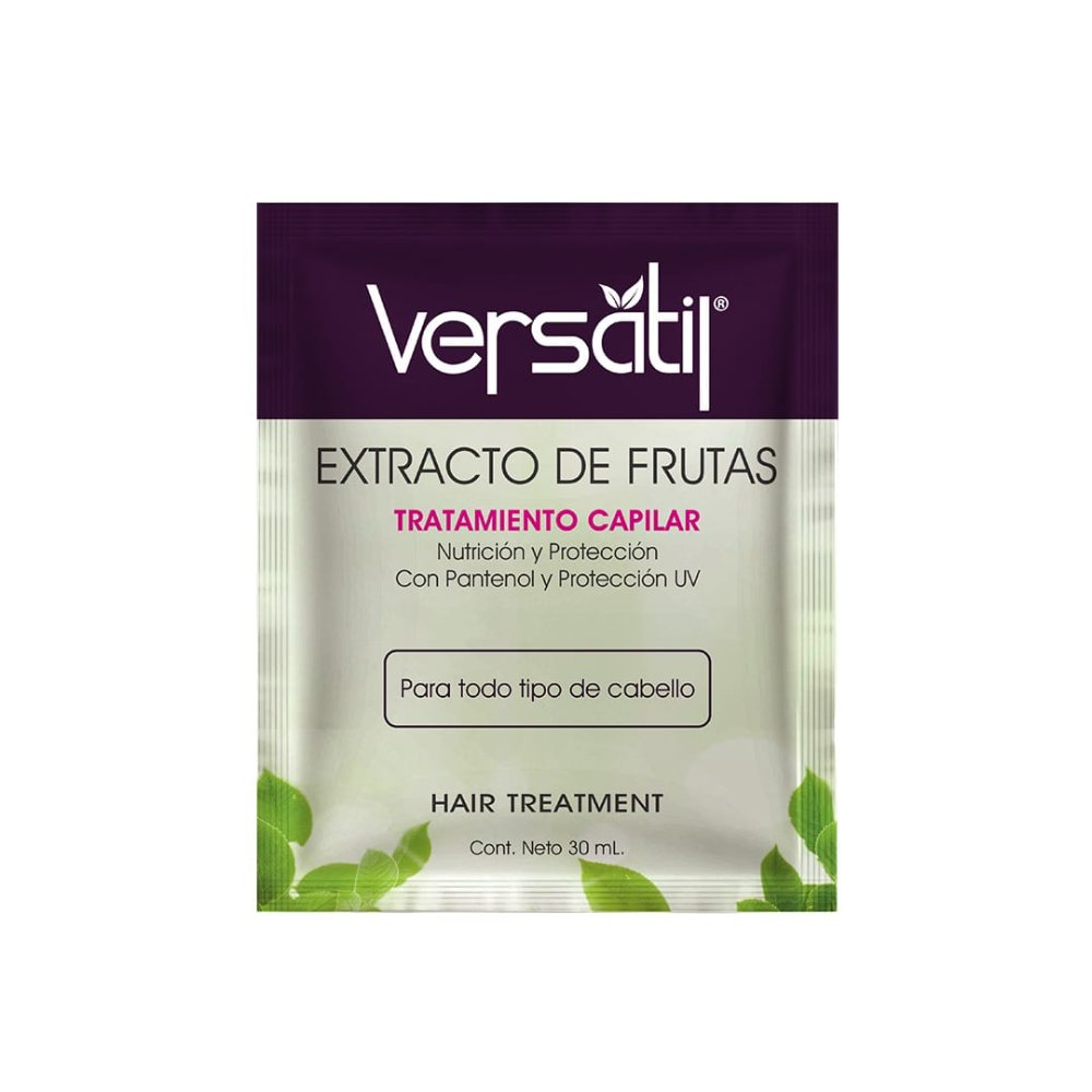TRATAMIENTO CAPILAR EXTRACTO DE FRUTAS VERSÁTIL (30 ML)