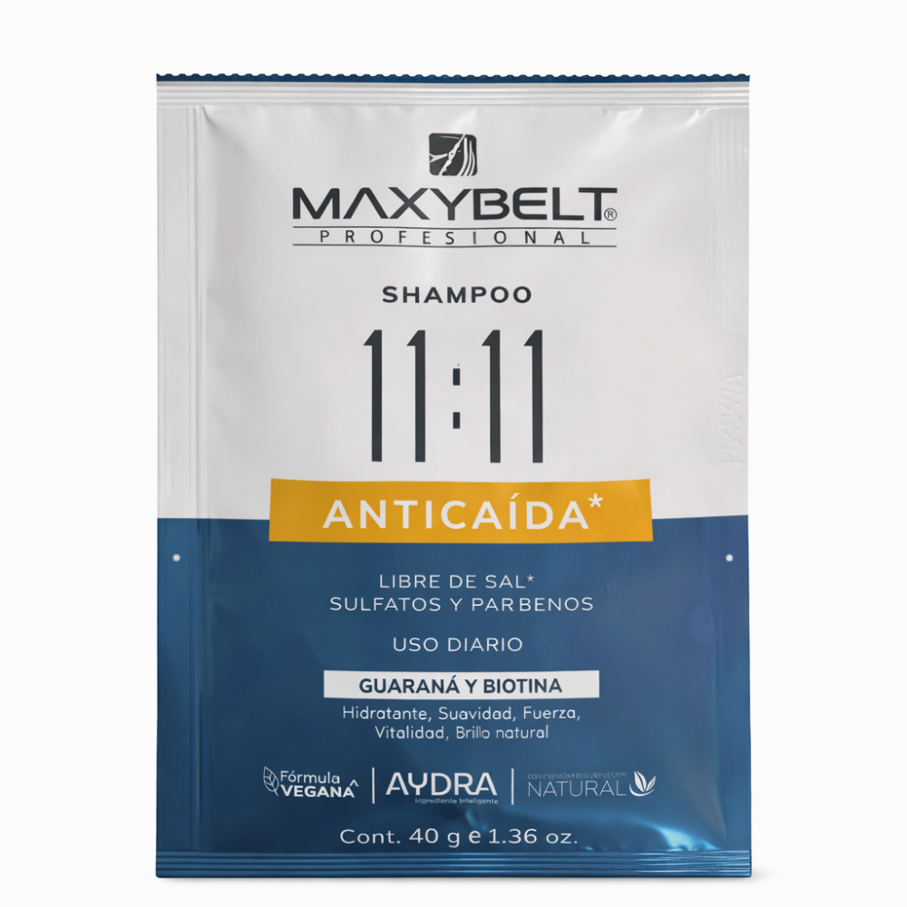 SHAMPOO 11:11 ANTICAÍDA MAXYBELT X 40 G