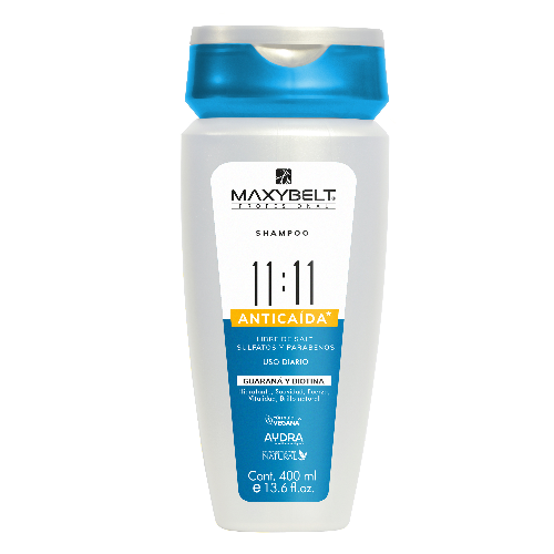 MAXYBELT PROFESIONAL SHAMPOO 11:11 ANTICAÍDA 400 ML