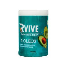 MASCARILLA CAPILAR 6 OLEOS RVIVE 600ML