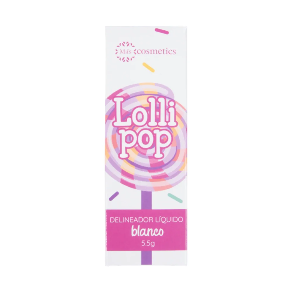 DELINEADOR LÍQUIDO BLANCO LOLLIPOP MIIS COSMETICS 5.5G