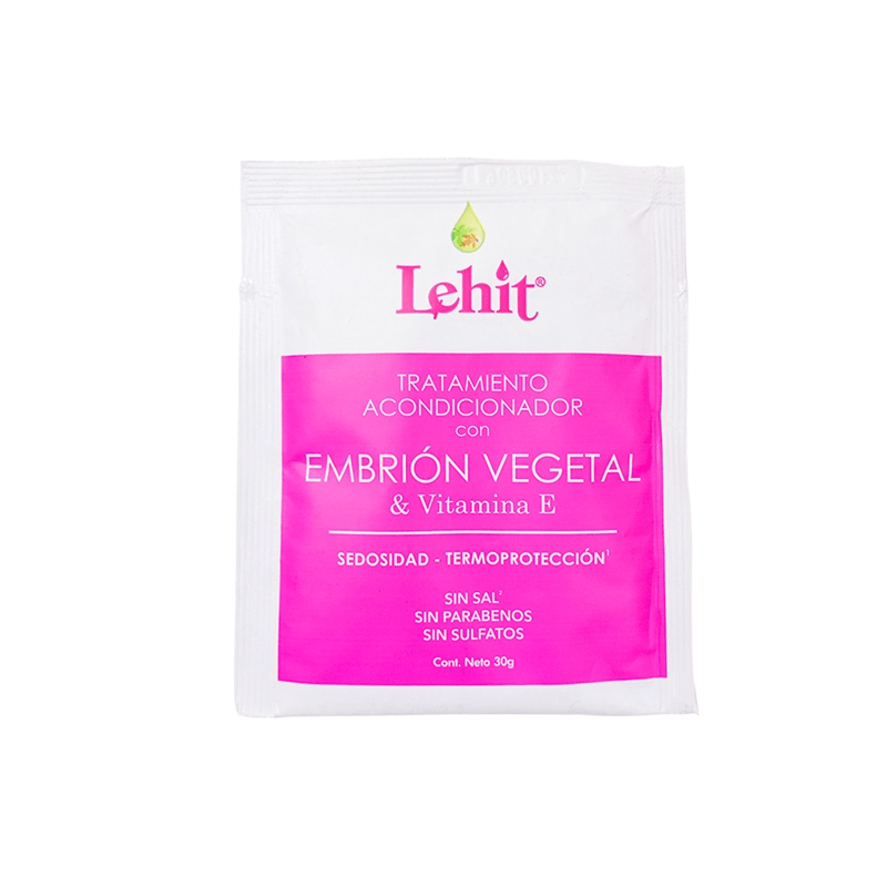 LEHIT TRATAMIENTO ACONDICIONADOR CON EMBRIÓN VEGETAL & VITAMINA E 30 G