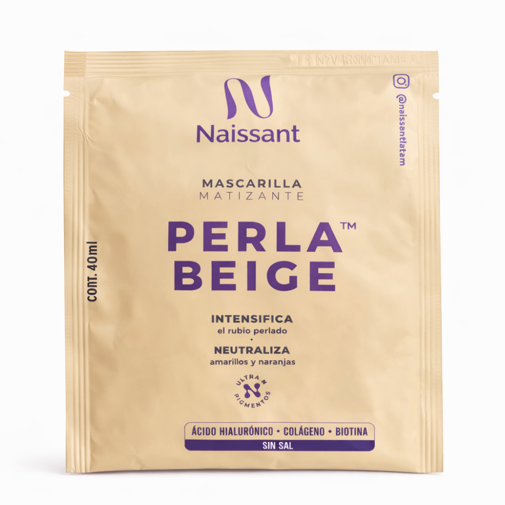 NAISSANT MASCARILLA MATIZANTE PERLA BEIGE 40ML
