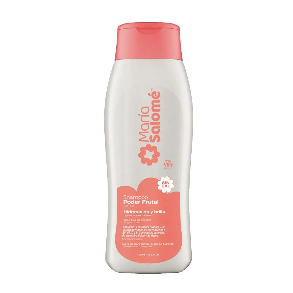 SHAMPOO PODER FRUTAL MARIA SALOME X 400ML