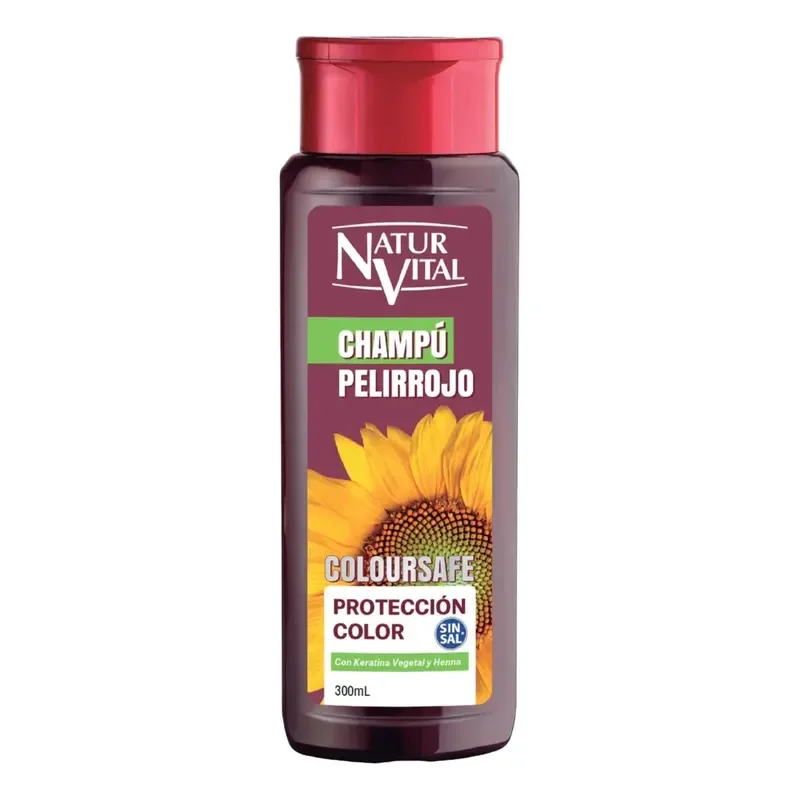 SHAMPOO PELIRROJO NATURALEZA Y VIDA X300ML