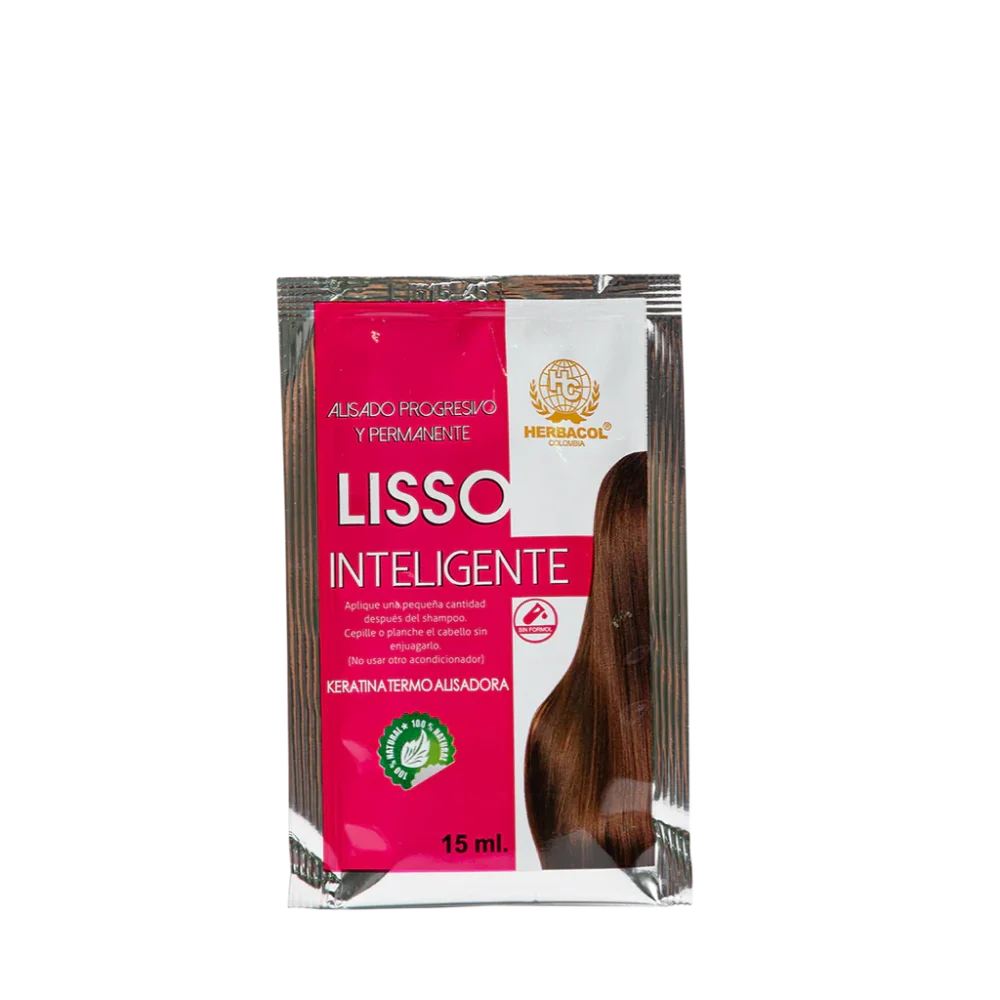 KERATINA TERMO ALISADORA HERBACOL LISSO INTELIGENTE 15ML