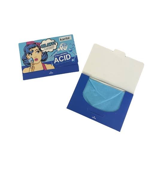 KARITÉ OIL OFF! HYALURONIC ACID FACE SHEETS 100 UNID