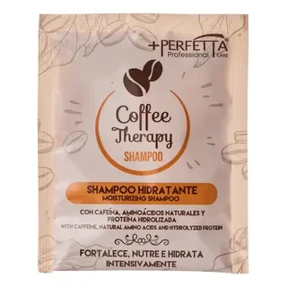 SACHET SHAMPOO HIDRATANTE COFFEE THERAPY +PERFETTA (30 ML)