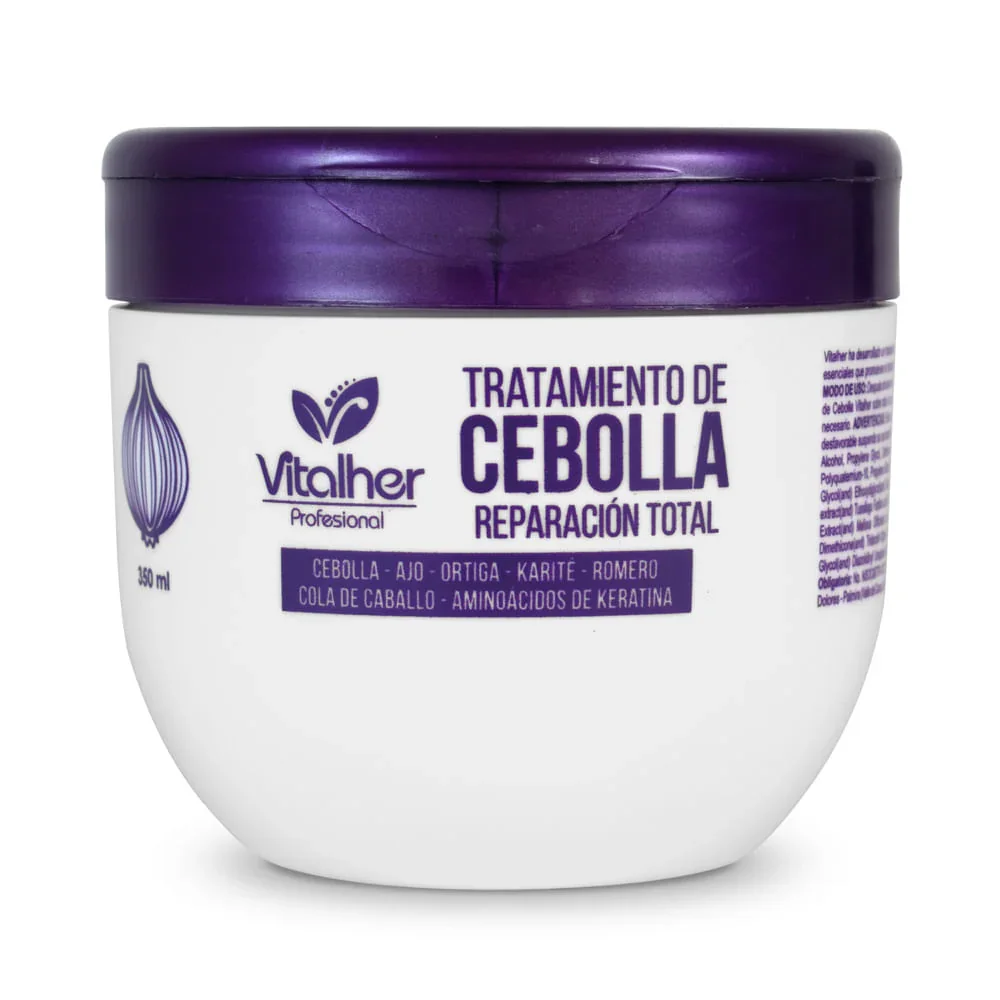 TRATAMIENTO CAPILAR CEBOLLA VITALHER X 350 ML