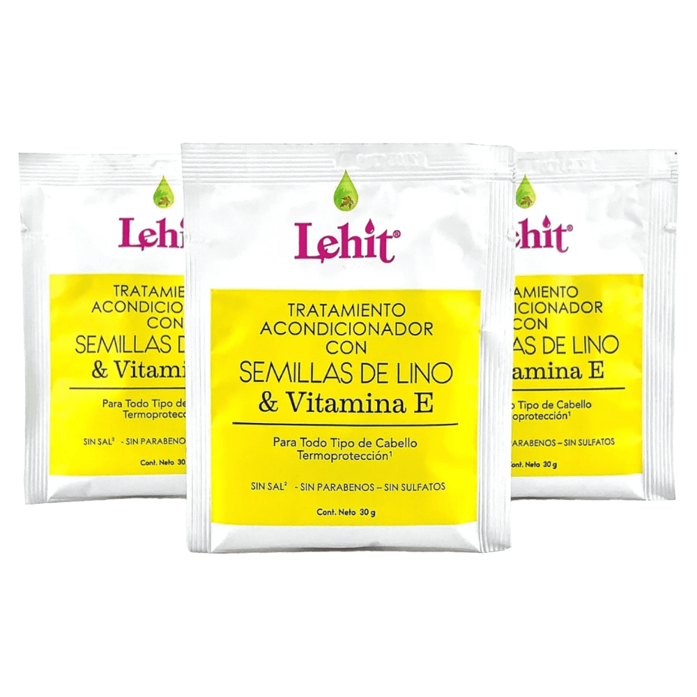LEHIT TRATAMIENTO ACONDICIONADOR CON SEMILLAS DE LINO & VITAMINA E 30 G