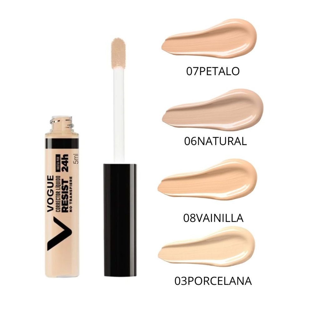 CORRECTOR LÍQUIDO VOGUE RESIST 24H 5 ML