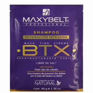SHAMPOO REPARACIÓN INTENSIVA BTX BACK TIME XTREME MAXYBELT X 40 G