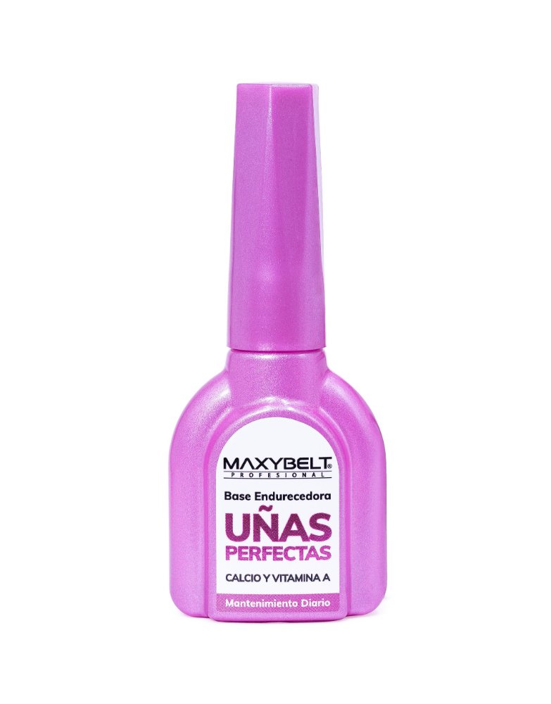 BASE ENDURECEDORA UÑAS PERFECTAS CON CALCIO Y VITAMINA A MAXYBELT 13 ML
