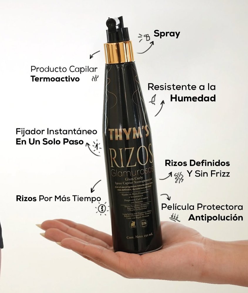 THYMS RIZOS GLAMUROSOS GLAM CURLY 250 ML