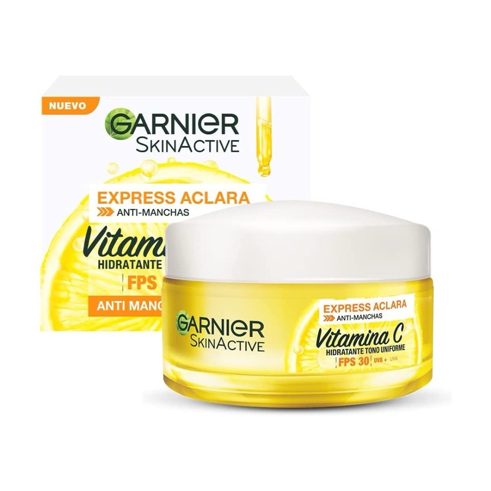 CREMA HIDRATANTE GARNIER SKINACTIVE EXPRESS ACLARA FPS 30 50 ML