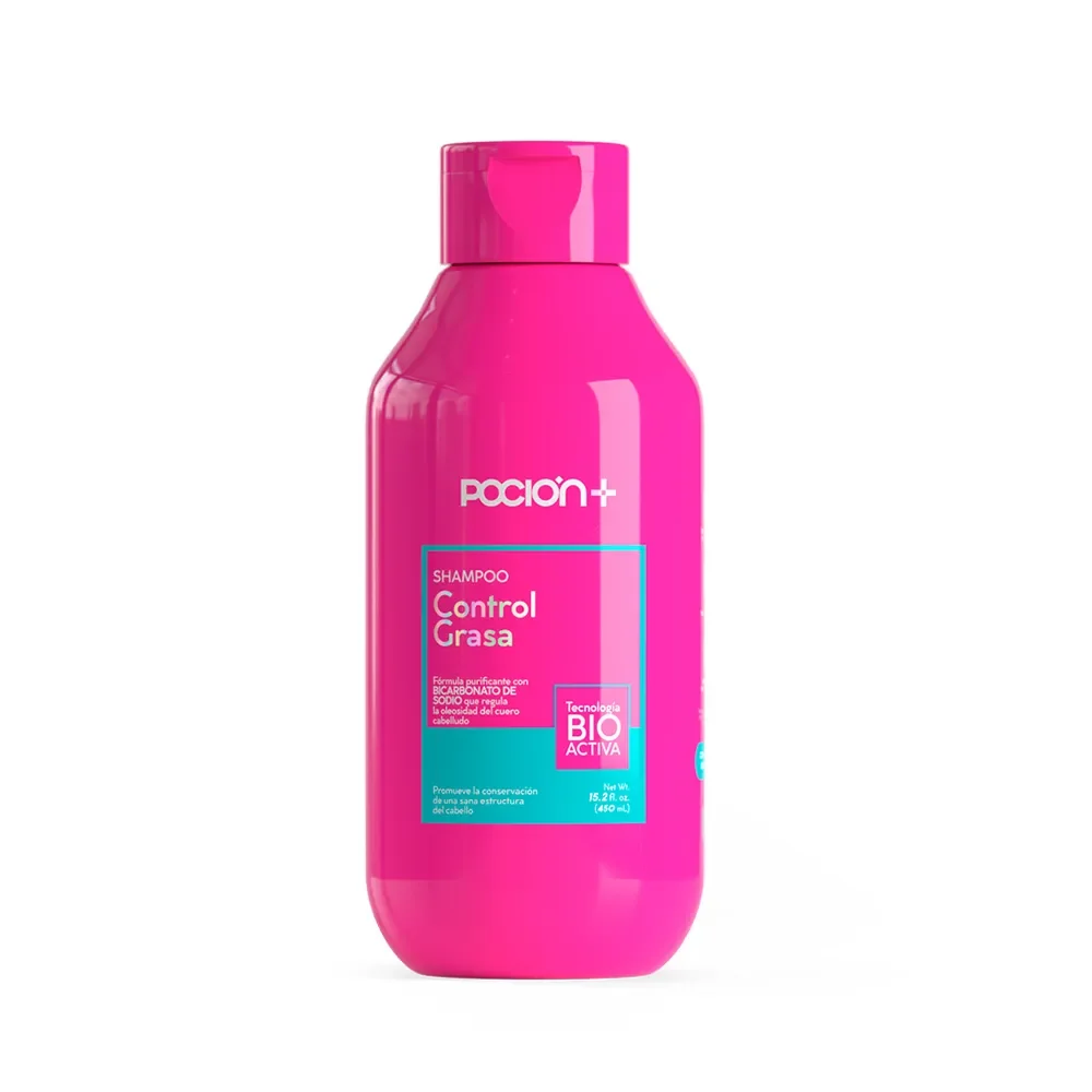 LA POCIÓN SHAMPOO CONTROL GRASA 450 ML