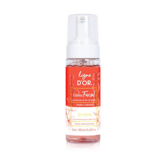 ESPUMA FACIAL LIMPIADORA LIGNE D'OR 160 ML
