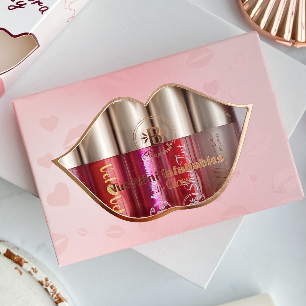KIT DE LABIALES BLOOMSHELL TUS MINI INFALIBLES X 6 UN