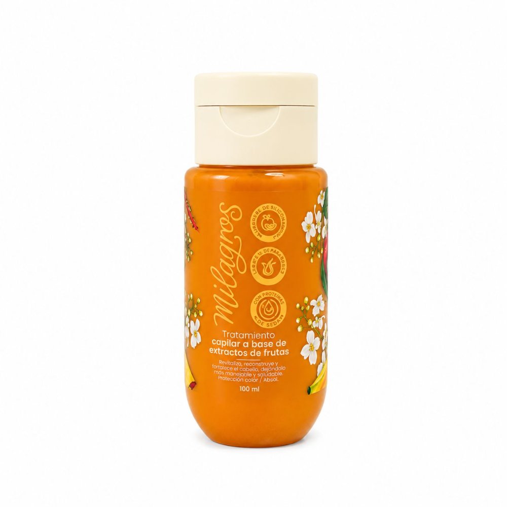 TRATAMIENTO CAPILAR A BASE DE EXTRACTOS DE FRUTAS MILAGROS 100 ML
