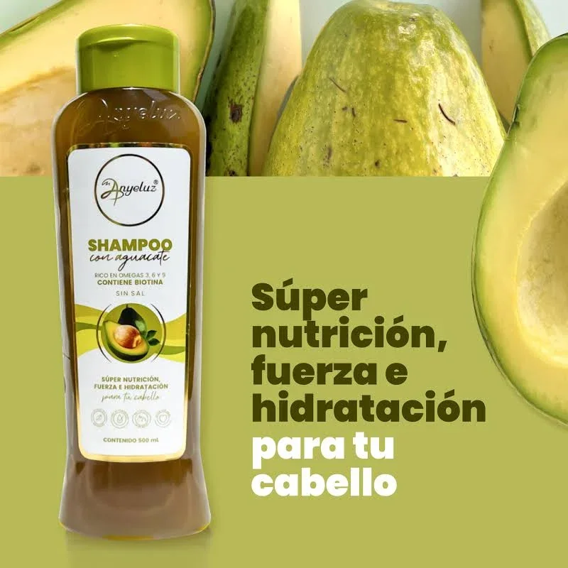 SHAMPOO ANYELUZ CON AGUACATE X 400 ML