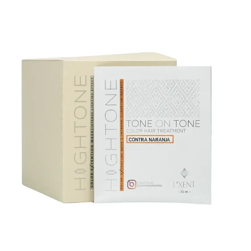 TRATAMIENTO MASCARILLA COLOR LUXENT HIGHTONE CONTRA NARANJA 25ML