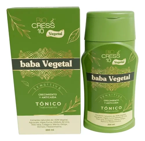 BIOCRESS 10 VEGETAL TÓNICO BABA VEGETAL SENSITIVE 200 ML