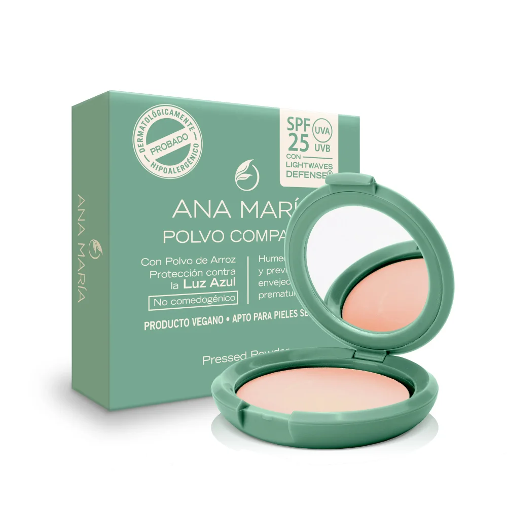 ANA MARÍA POLVO COMPACTO CON POLVO DE ARROZ 15 G
