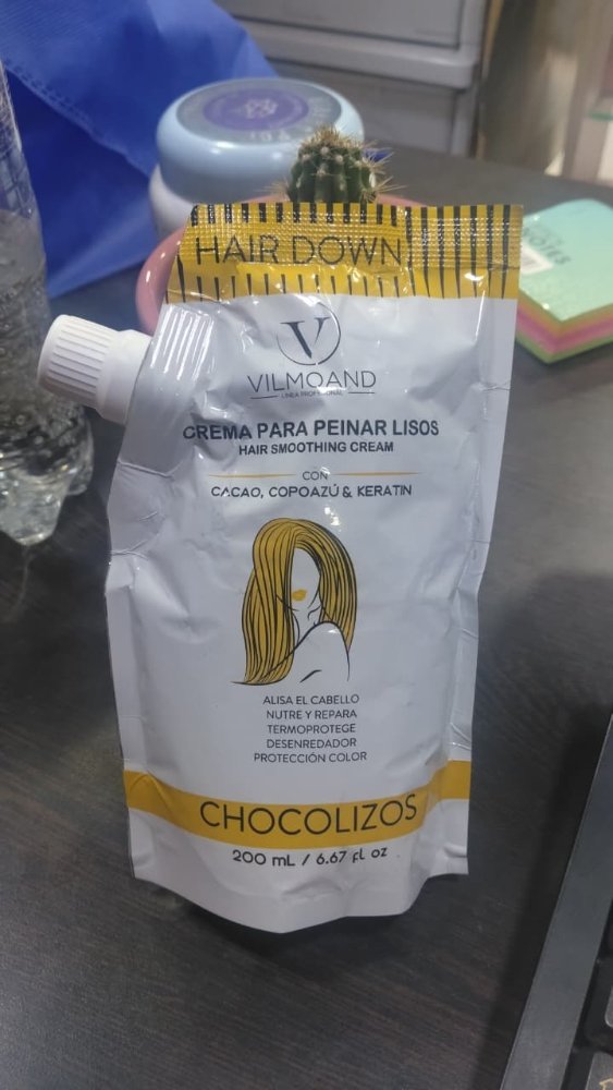 VILMOAND HAIR DOWN CHOCOLIZOS CREMA PARA PEINAR LISOS 200 ML