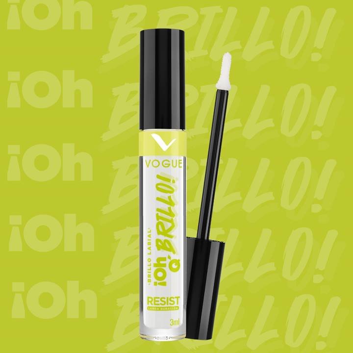 BRILLO LABIAL LÍQUIDO VOGUE RESIST ¡OH Q' BRILLO! (3ML)