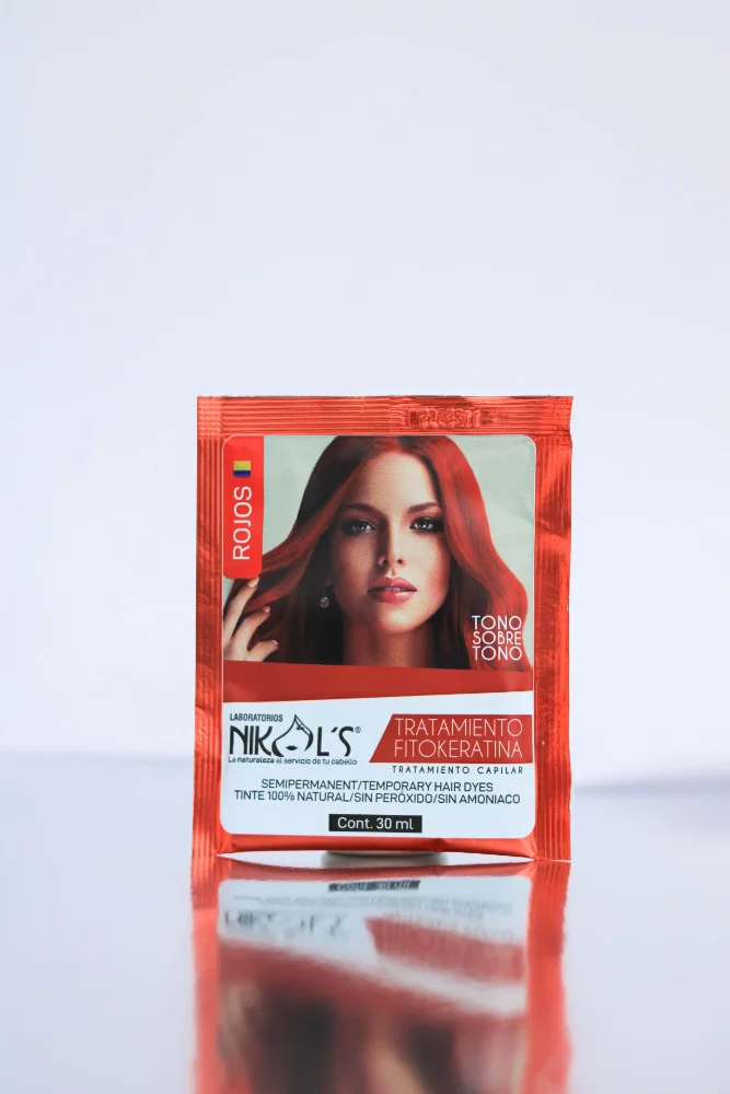 TRATAMIENTO FITOKERATINA NIKOL'S ROJOS 30ML