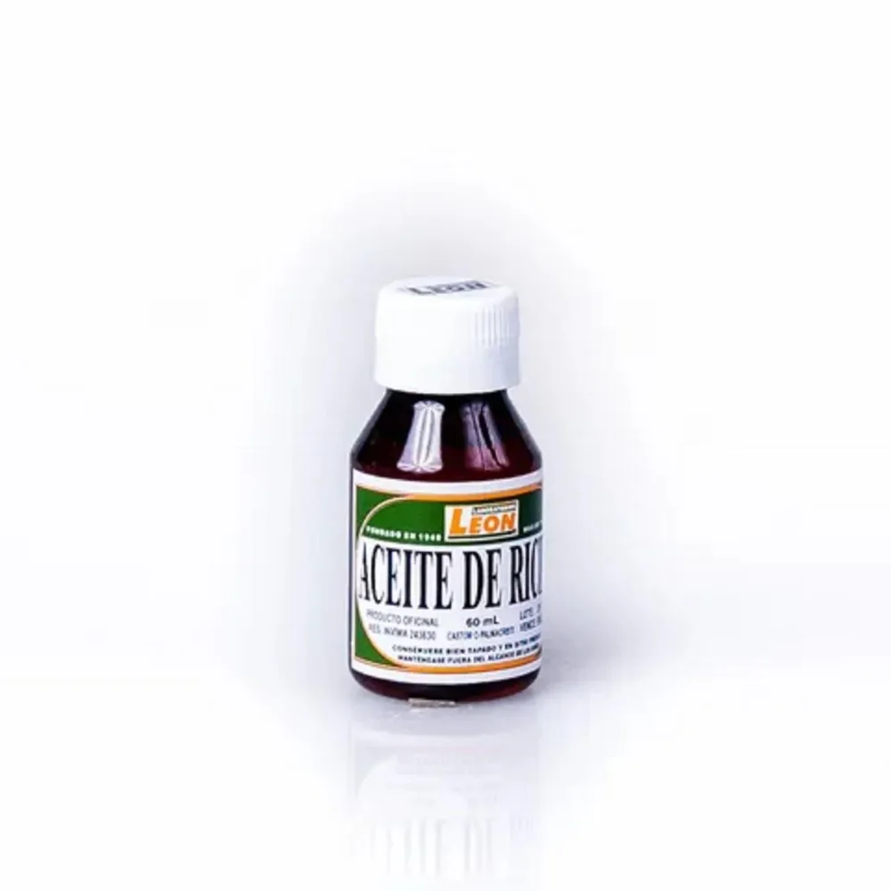ACEITE DE RICINO LABORATORIO LEÓN 60ML